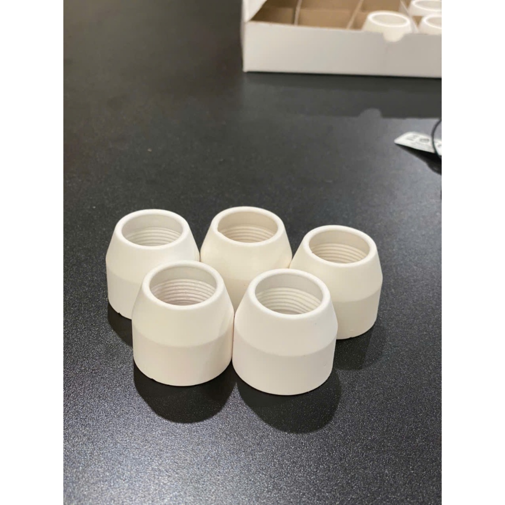 5 chiếc Sứ cắt plasma P80 - Chụp bảo vệ bép cắt plasma P80 dùng cho mỏ cắt P80(1 chiếc)