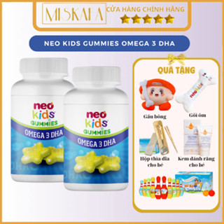 DHA Cho Bé NEO KIDS Gummies Omega 3 DHA, Cung Cấp DHA Vi Tảo Giúp Bé Thông Minh Hơn, Dạng Kẹo dẻo