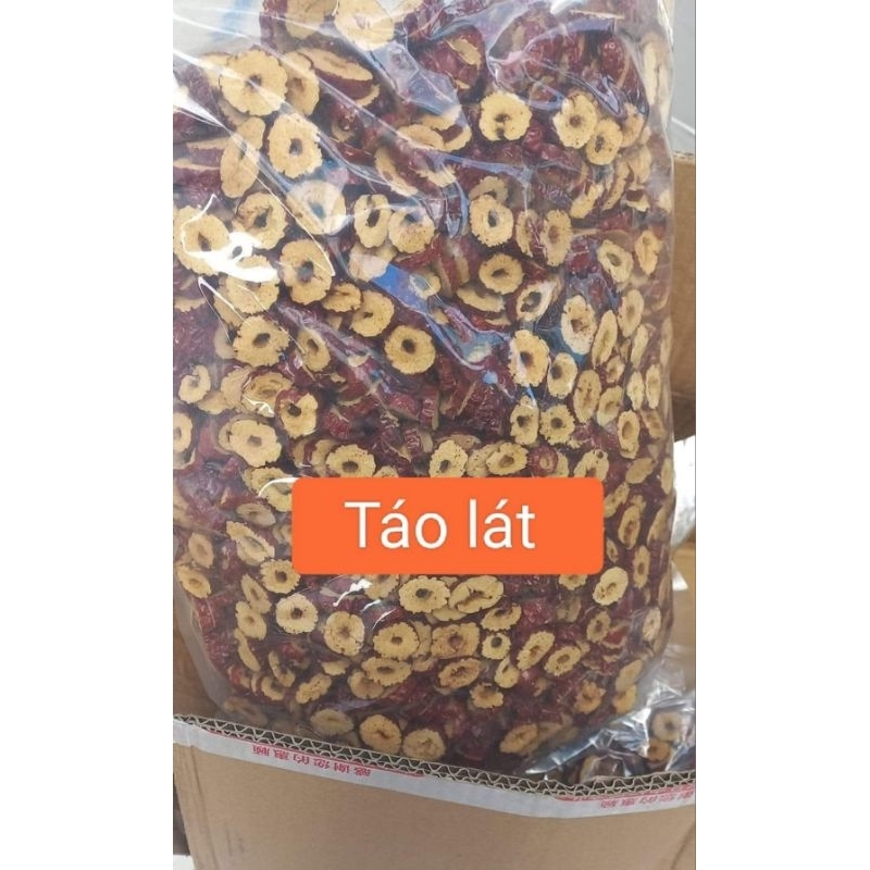 Túi 5Kg táo đỏ cắt lát sấy khô / nguyên liệu nấu chè/ nấu chè dưỡng nhan/ tao đỏ tân cương