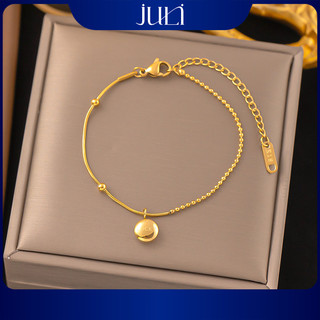 Lắc Tay Lucky Mạ Vàng 18K - Thiết Kế Trẻ Trung Dành Cho Nữ | Mang Vào Sáng Da - Không Rỉ Sét | LT1029 JULI 