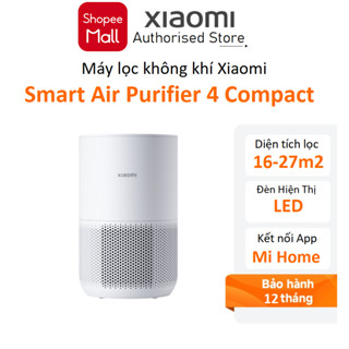  Máy lọc không khí Xiaomi 4 Compact EU Smart Air Purifier - Hàng chính hãng 