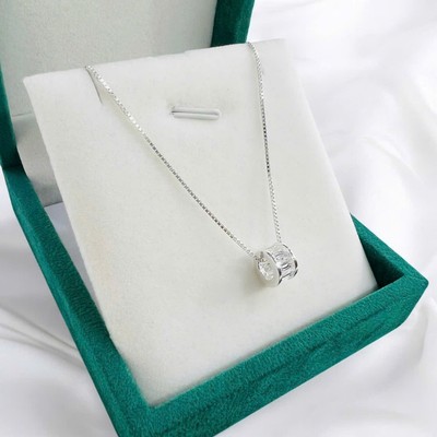 Dây Chuyền Bạc 925 Mặt Charm Xe Xinh Xắn - Ngọc Trai Trường Thịnh