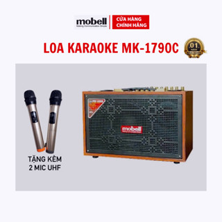 Loa Bluetooth Karaoke Mobell MK-1790C – Loa Kéo Xách Tay, Công Suất 250W, Bass Mạnh, Kèm 2 Mic, Bảo Hành 12 Tháng