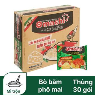 Mì ăn liền OMACHI trộn xốt Spaghetti gói 90g 