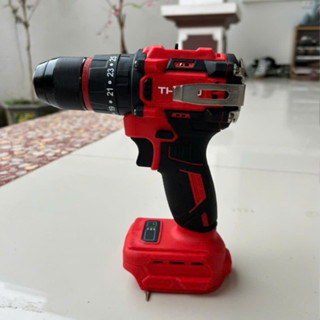 Thân Máy Khoan Chân Pin Phổ Thông 13mm Có Miếng Inox, Móc Cài Không Chổi Than Đầu Kẹp Autolock