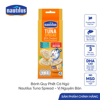 NTS.C - 1 Hộp Bánh Quy Phết Cá Ngừ Nautilus Tuna Spread Vị Nguyên Bản