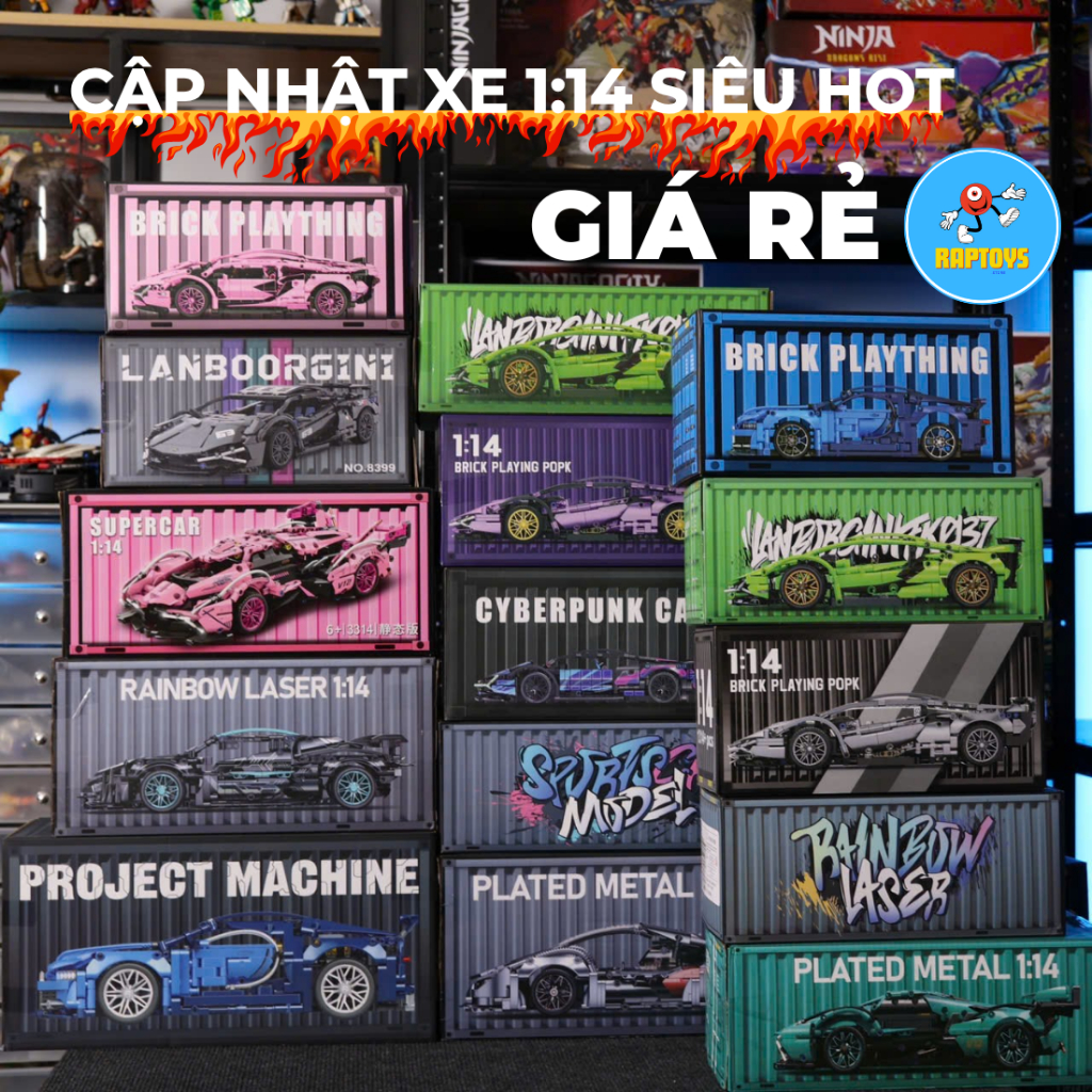 [HOT 2025] Mô hình đồ chơi lắp ghép Lambo SIAN, Lambo V12 tỷ lệ 1:4, Mô hình trên 1000 mảnh ghép giá