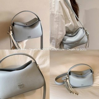  Túi nữ Túi Chio 2nd dáng hộp size 18 đeo vai đeo chéo màu vintage chất da hạt sang chảnh hàng đẹp xinh Hs114# 