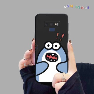 Ốp lưng Samsung Note 9, TPU dẻo, Khủng Long Cá Mập