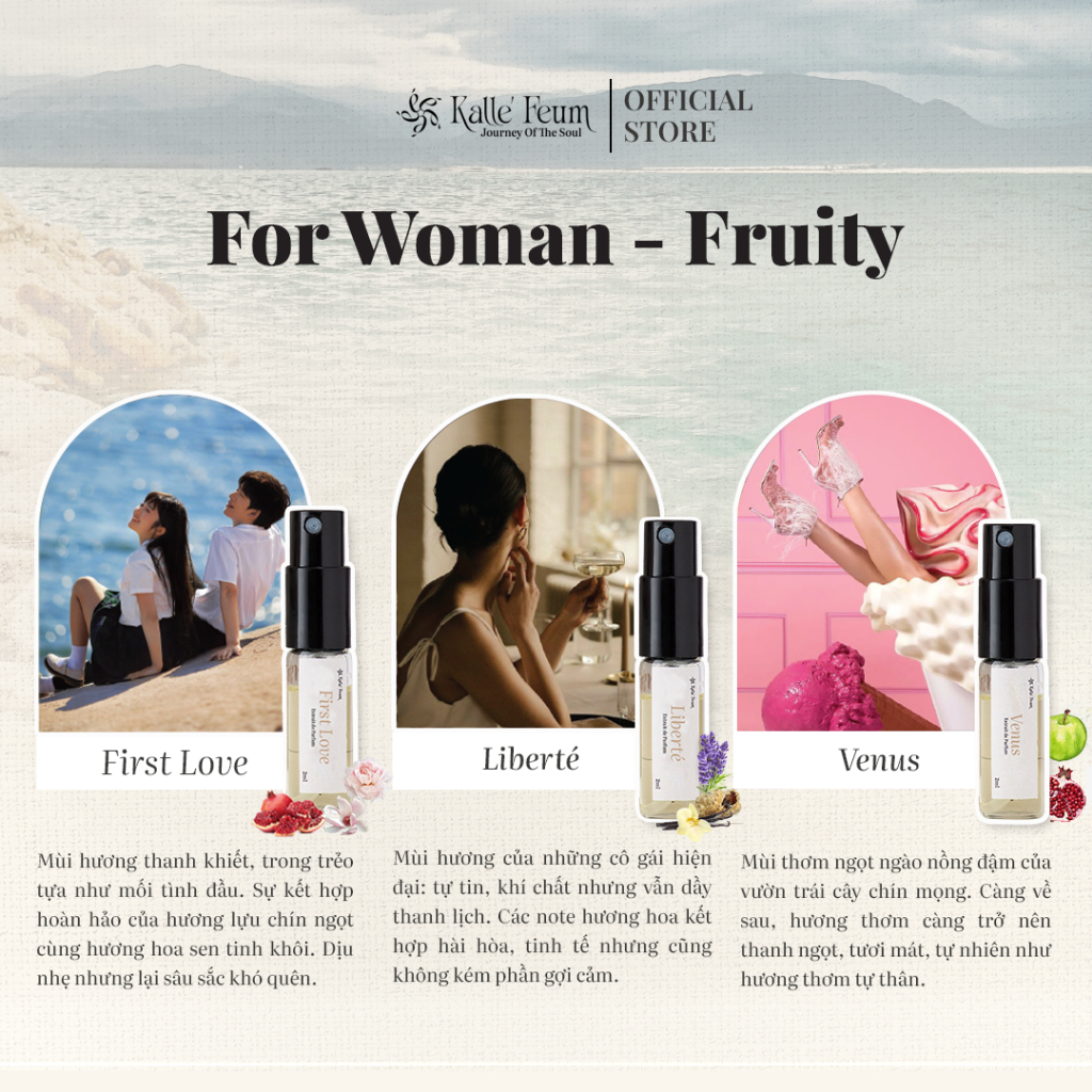 Bộ Sưu Tập Vial Tinh Dầu Nước Hoa | Kalle' Feum | BigBuy360 - bigbuy360.vn