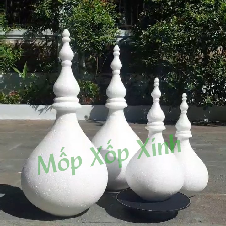 Xốp tháp Xá Lợi Phật (LOẠI CÓ ĐỈNH)