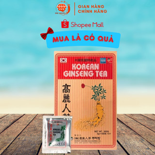  Trà Nhân Sâm Hàn Quốc Korean Ginseng Tea  Hộp 100 gói x3g  - DHC Korea Ginseng 