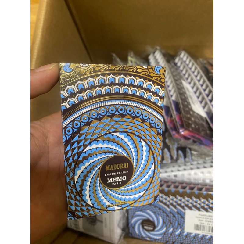 Vial Chính hãng Memo Madurai,Marfa và Inle 1,5ml (dạng xịt)