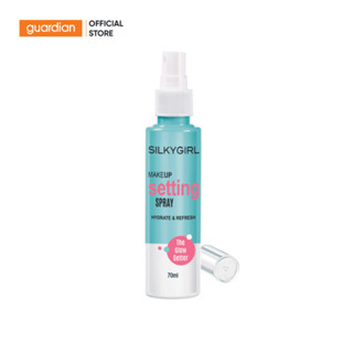  Xịt Giữ Lớp Trang Điểm Lâu Trôi Silkygirl Makeup Setting Spray Hydrate & Refresh 70Ml 