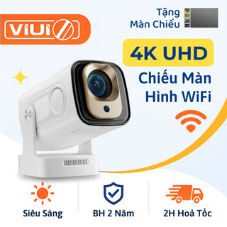  Máy chiếu mini HY260pro Tự động lấy nét 1080P 4K Full HD Android 11 WiFi 2.4   5G Hỗ trợ giọng nói Kết nối điện thoại di 