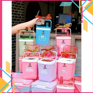 Thùng Đá HOTTREND BiBi Nhựa Tý Liên 1L2,Thùng Làm Trà Sữa Giữ Lạnh Tốt