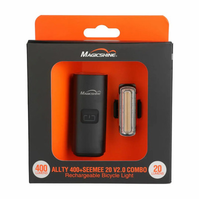 Combo Đèn xe đạp MAGICSHINE ALLTY 400 v2.0 & Đèn hậu SEEMEE 20 v2.0