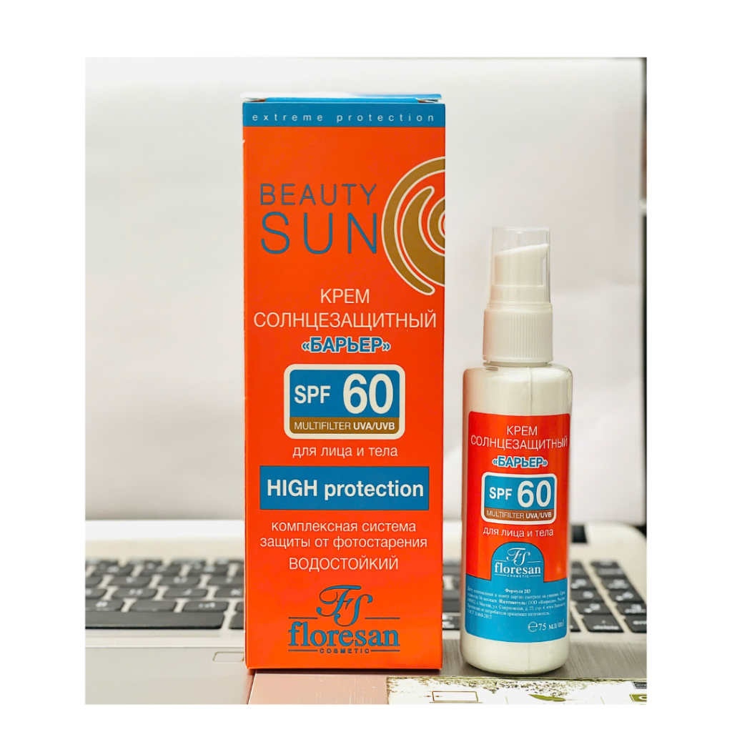Kem Chống Nắng Dưỡng Ẩm Floresan Beauty Sun SPF 60