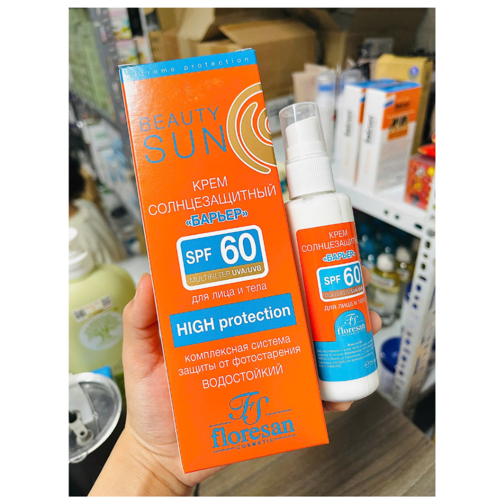 Kem Chống Nắng Dưỡng Ẩm Floresan Beauty Sun SPF 60
