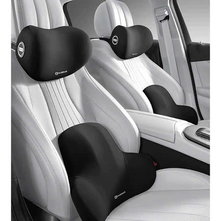 Gối Đầu Tựa Lưng Ô Tô AWESOME Cao Su Non,Gối Kê Tựa Cổ và Lưng Ngồi Ghế Ô Tô Văn Phòng Chống mỏi