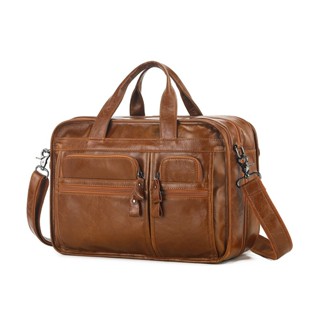   Da thật  Túi công sở nam da thật; Cặp xách nam da bò CD327VB  Nâu  - 100% da thật BH 3 năm 