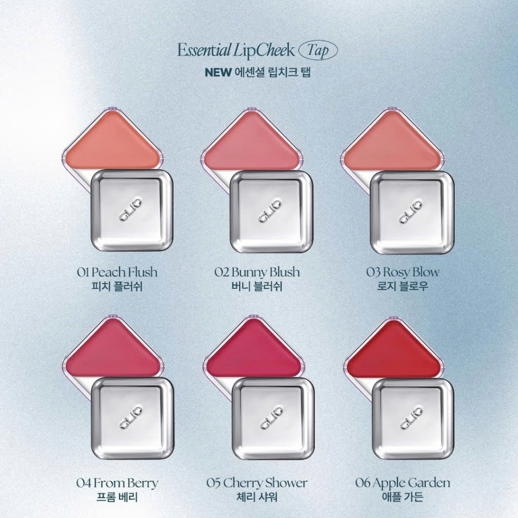 Má Hồng Kem Clio Kiêm Son Môi Clio Essential LipCheek Tap 4.5g Căng Bóng Chuẩn Hàn Quốc