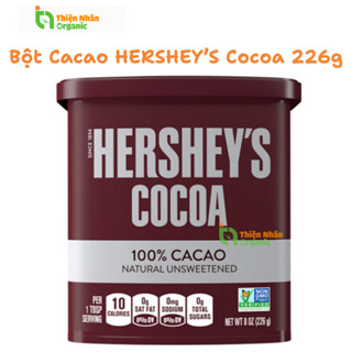 Bột Cacao Không Đường HERSHEY'S Natural Unsweetened Cocoa 226g 8oz