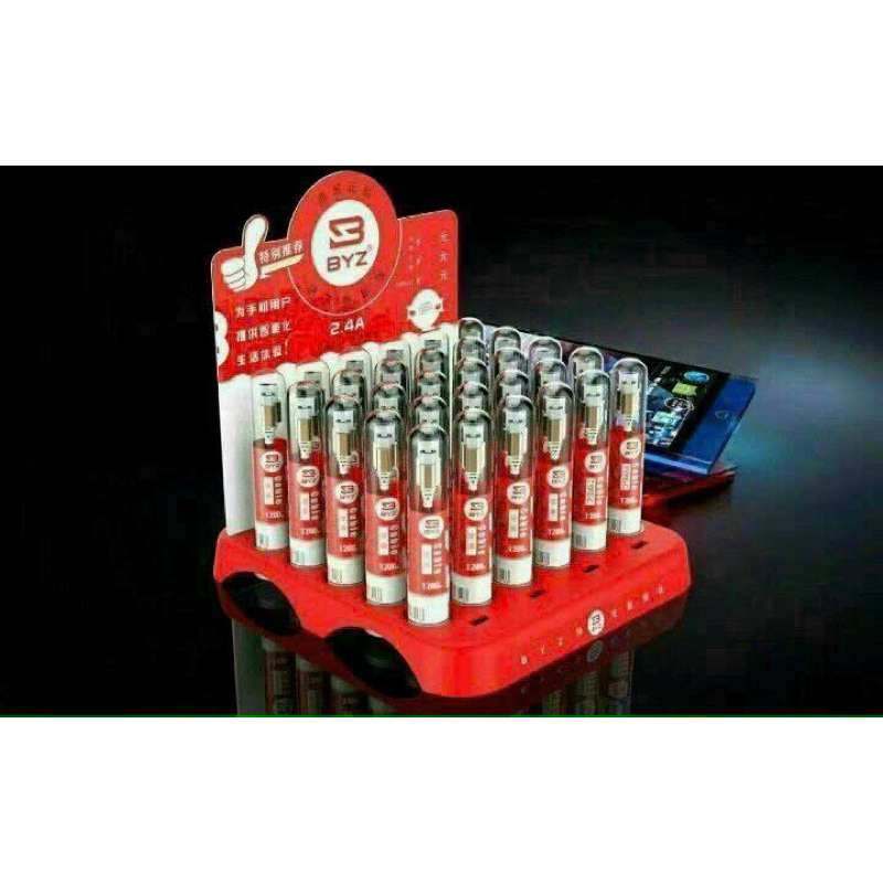 Dây sạc nhanh BYZ trong ống , truyền dữ liệu cho iphone, type C , micro