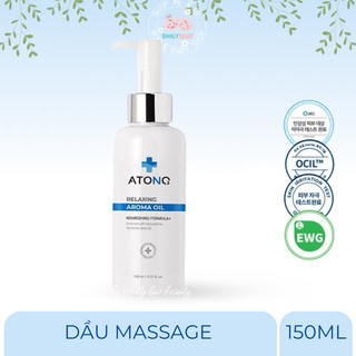 Dầu massage cho bé và mẹ bầu Atono2 Relaxing Aroma Oil 150ml