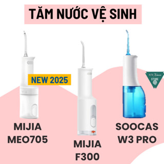 Máy tăm nước Soocas W3 Pro - Bình xịt vệ sinh răng miệng Mijia MEO701 - Mijia MEO705