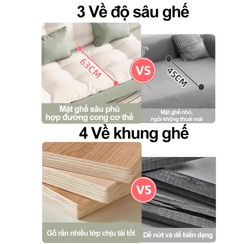 MY Giường sofa đa năng gấp gọn ghế sofa phòng khách- Sofa Giường Gấp Thông Minh Cao Cấp1m5 , 1m8 | BigBuy360 - bigbuy360.vn