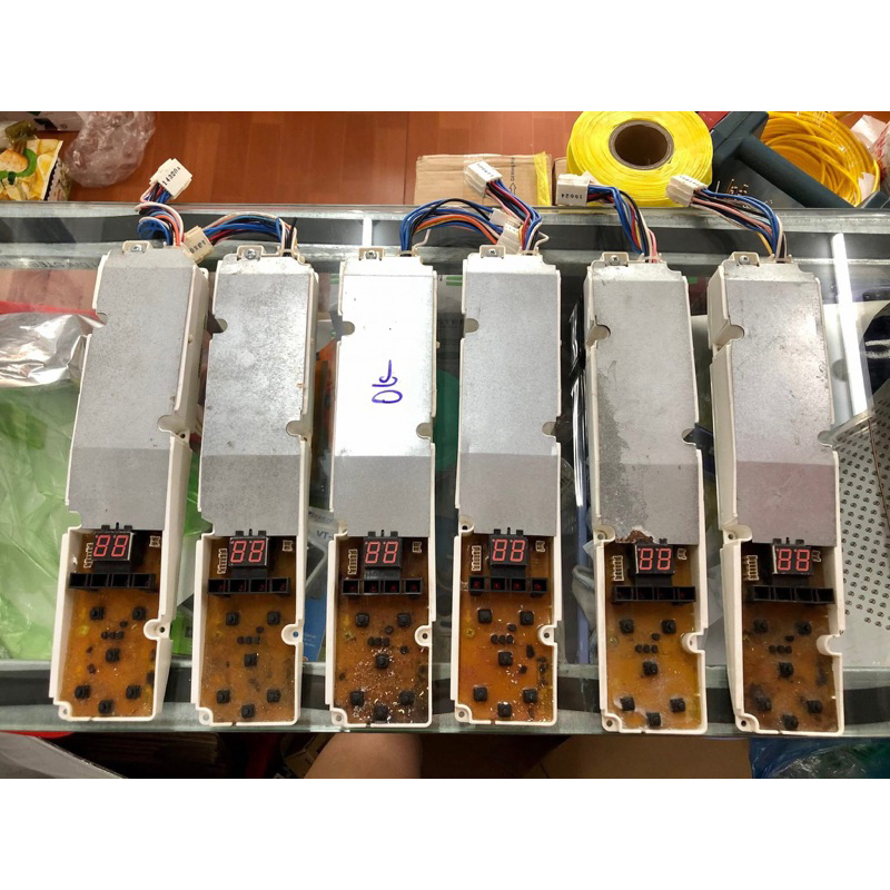 Bo mạch máy giặt Sanyo Aqua 6 phím tháo máy (bảo hành 6 tháng)