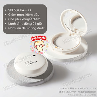 (Cho da mụn) Phấn phủ kiềm dầu dành cho da mụn ACMEDICA Chính Hãng Nhật Bản