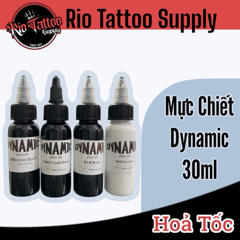 Mực xăm Dynamic BLK 1oz
