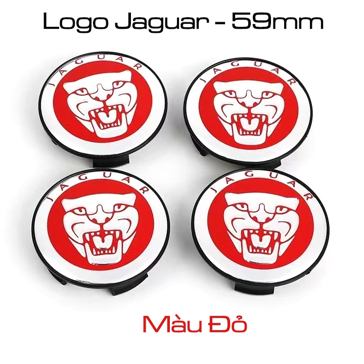<Chụp mâm xe> Logo Jaguar cho chụp mâm xe (chụp Lazâng) đường kính 59mm, phù hợp cho mọi dòng xe Jag