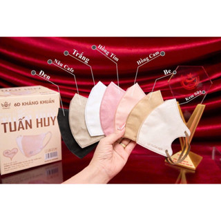 Thùng 100 Cái Khẩu trang 6D Tuấn Huy Phụ kiện thời trang không thể thiếu khi đi đường 