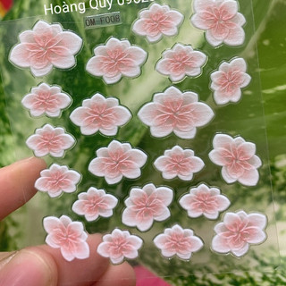 Miếng dán hoa nổi 5D - Ann933233