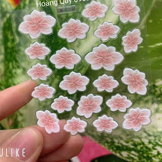 Miếng dán hoa nổi 5D - Ann933233