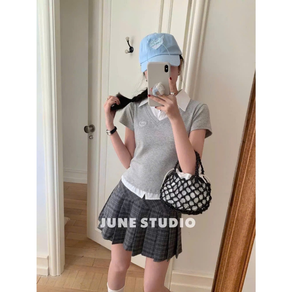 [MTM STORE] POLO 8021800 - JUNE STUDIO