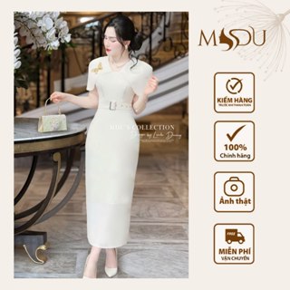 Váy Mango Ý MDU4632 Thiết Kế Dáng Choàng Vai Cách Điệu Đính Bướm Nổi Bật Sang Trọng  Từ MDU