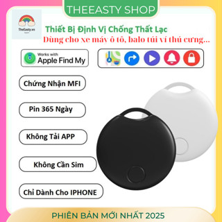Thiết Bị Định Vị GPS Smart Tag - Theo Dõi Ô tô, Xe Máy, Vali, Chó Mèo, ... - Không Sử Dụng Sim - Pin 1 Năm Có Thể Thay