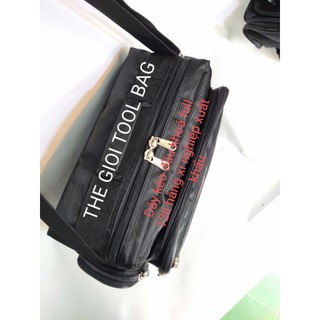 Túi đựng đồ nghề 7 ngăn 16inch Black  hàng Cty dày xịn
