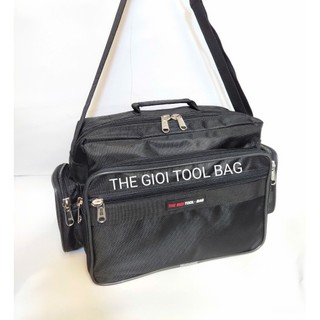 Túi đựng đồ nghề 7 ngăn 16inch Black  hàng Cty dày xịn
