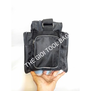 Túi đựng đồ nghề 7 ngăn 16inch Black  hàng Cty dày xịn