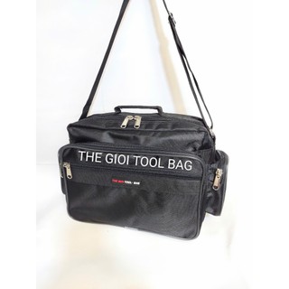 Túi đựng đồ nghề 7 ngăn 16inch Black  hàng Cty dày xịn
