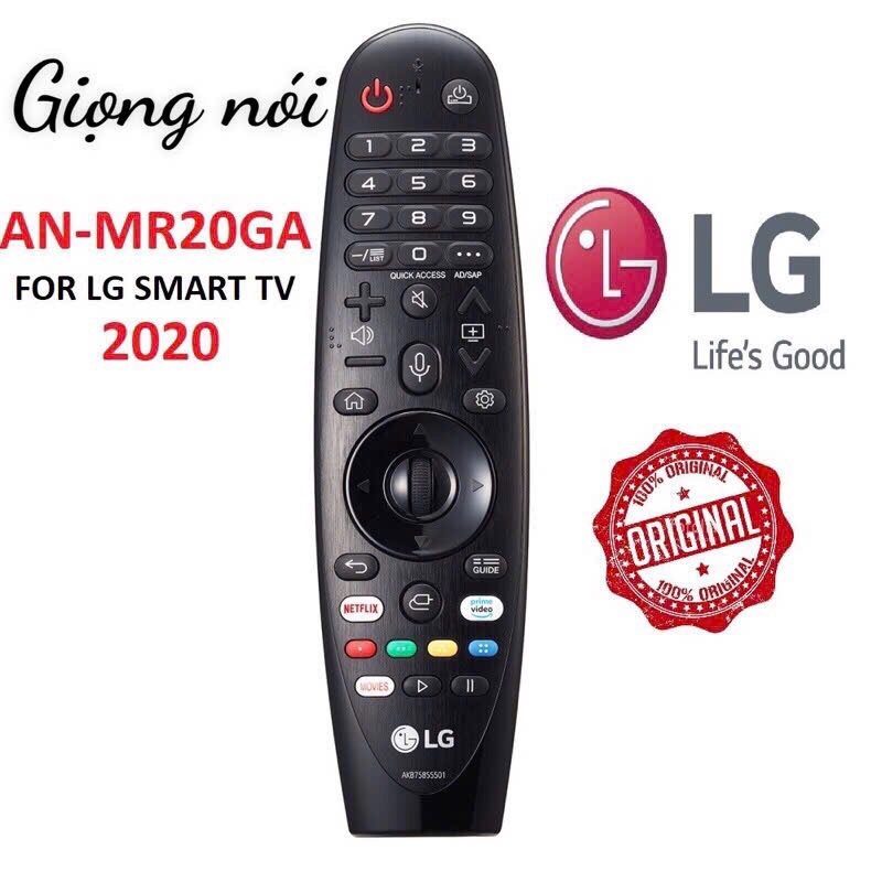 REMOTE ĐIỀU KHIỂN GIỌNG NÓI TV LG 2020 MÃ MR20