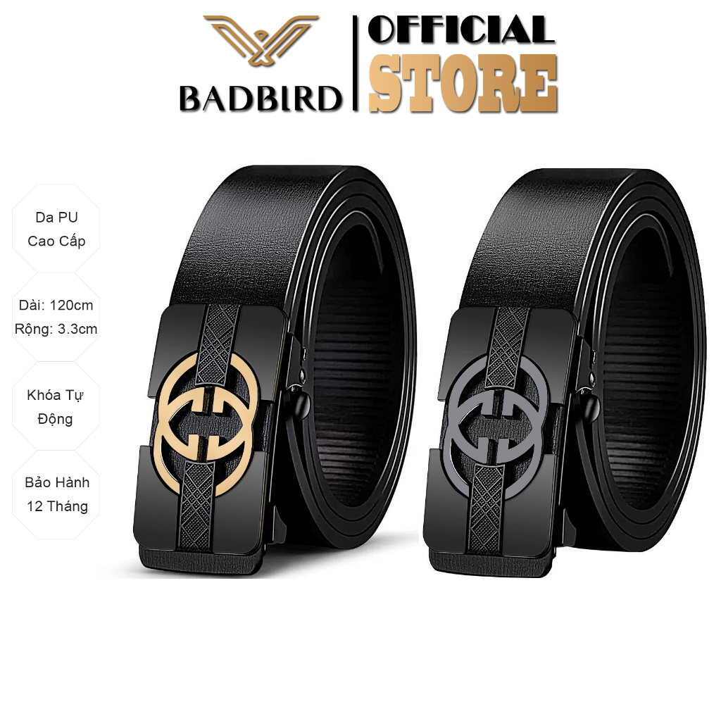 Thắt Lưng Da Giấu Dây Khóa Tự Động BADBIRD - Tự hào thương hiệu Việt Nam