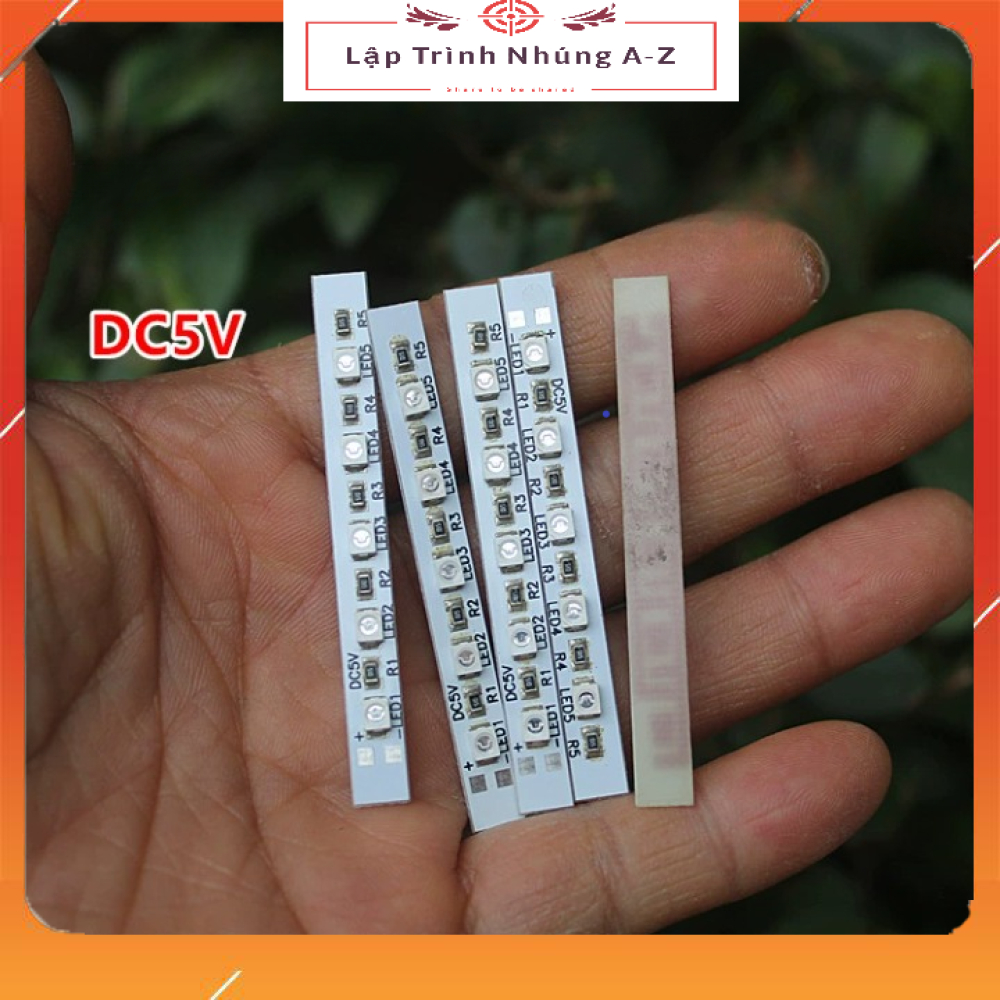 [Lập Trình Nhúng A-Z][115] Thanh Đèn Led 5V