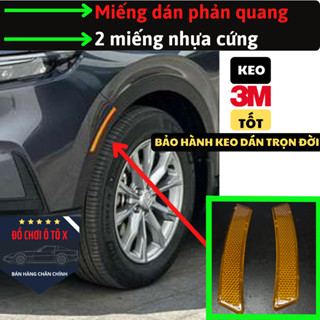 Miếng dán phản quang mọi dòng xe đi đêm phiên bản Mỹ cho bánh xe ô tô (1 cặp)