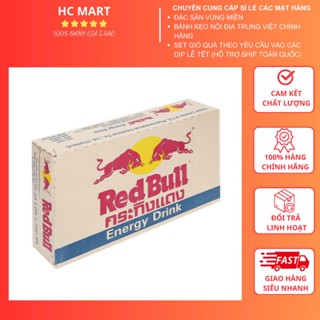 Bò Húc Redbull Thùng 24 Lon X 250ml ( 2 Loại)